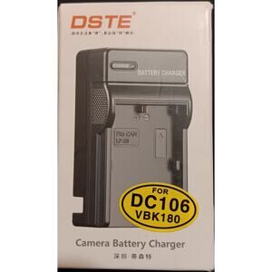 DSTE Camera Battery Charger for DC105 & VBK180 NEW